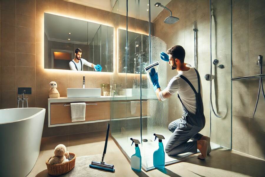 Bond Cleaning Perth Best Way to Clean Glass Shower Doors