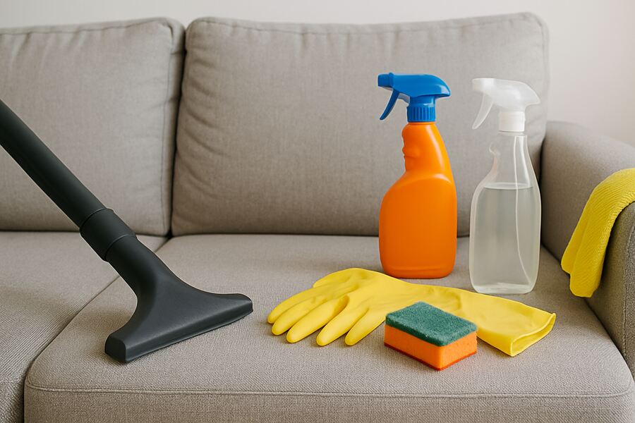How to Make Your Couch Clean and Sanitised from Dust Particles.