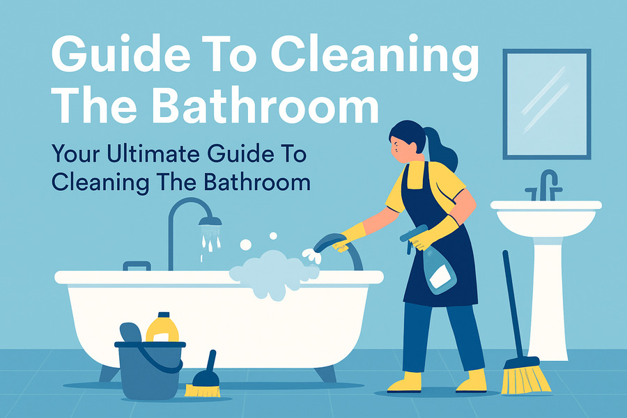 Your Ultimate Guide To Cleaning The Bathroom