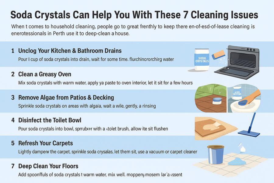 Soda Crystals Can Help You With These 7 Cleaning Issues