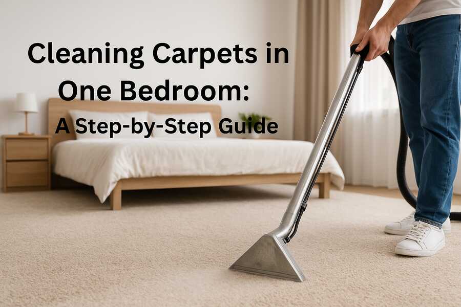 Cleaning Carpets in One Bedroom A Step-by-Step Guide 