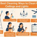 Seven Best Cleaning Ways to Clean High Ceilings and Lights 