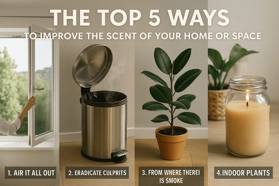 The Top 5 Ways to Improve the Scent of Your Home or Space