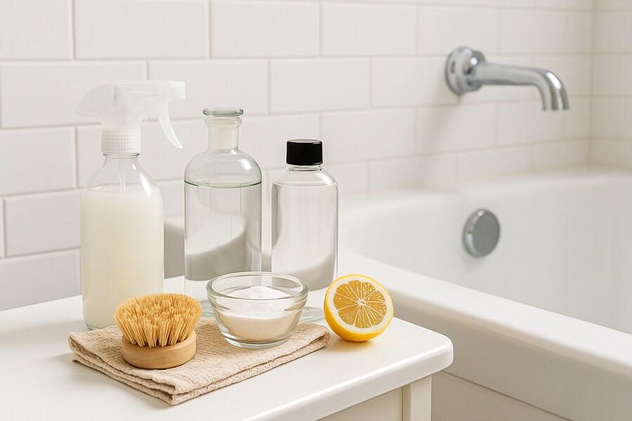 Top Natural Cleaning Products for Various Surfaces in Bathrooms