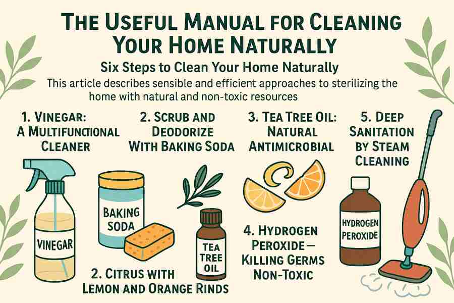 The Useful Manual for Cleaning Your Home Naturally