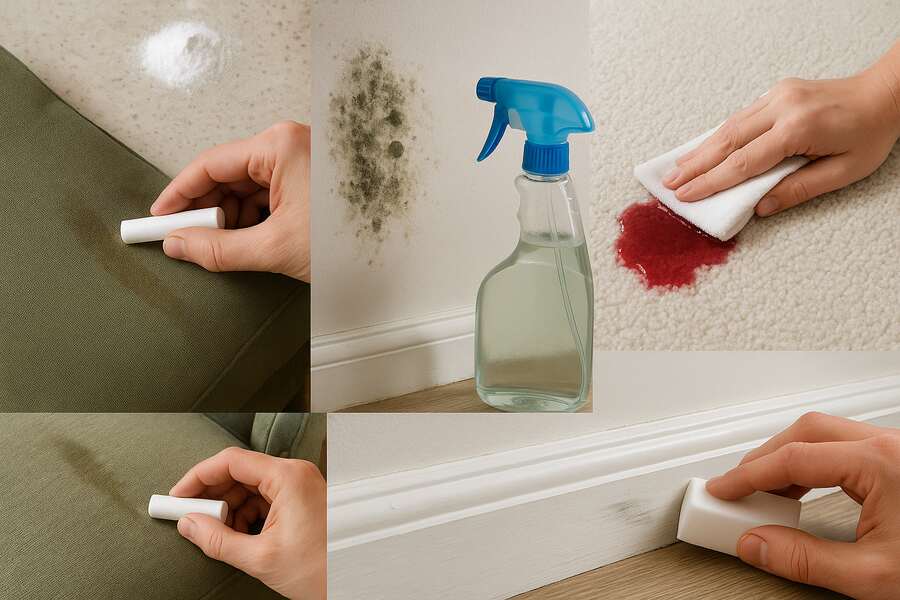 How to Remove Seven Common Stains in Your Home