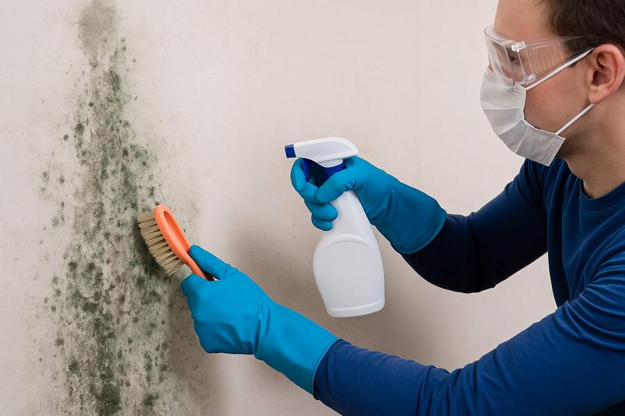 Can I Remove Mould and Mildew from Walls and Remove Stains?