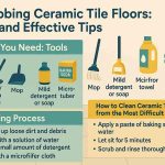 Scrubbing Ceramic Tile Floors: Easy and Effective Tips