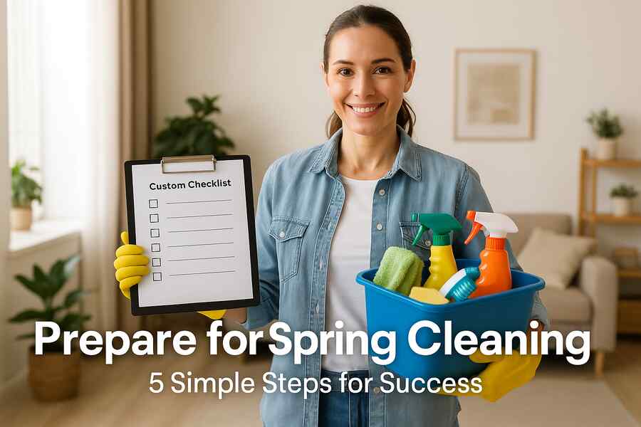 Prepare for Spring Cleaning in 5 Easy Smart Steps