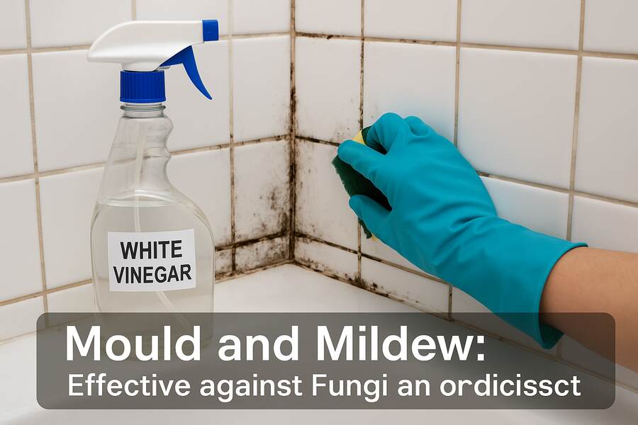 Mould and Mildew: White Vinegar as a Natural Cleaner