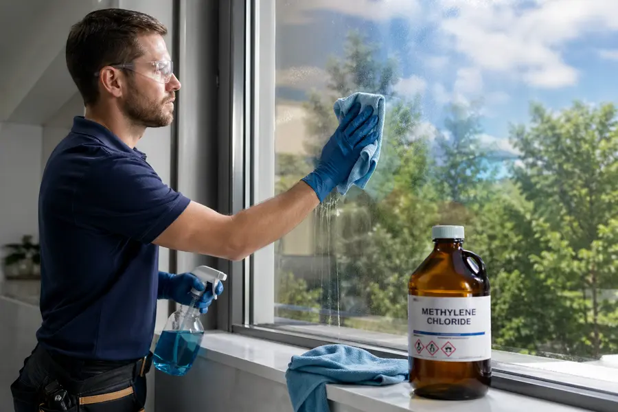 How to Clean Windows with Methylene Chloride