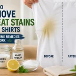 How to Remove Sweat Stains from Shirts Easily