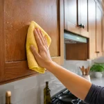 How to Remove Sticky Kitchen Cabinet Grease Easily